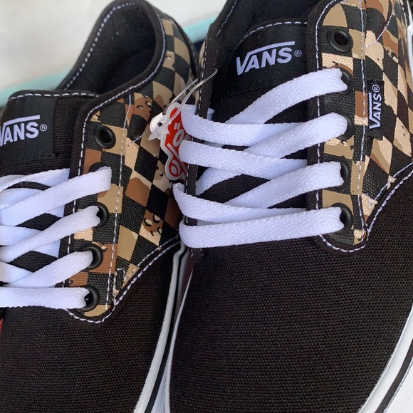 VANS ATWOOD CAMO CHECK BLACK/WHITE WMNS - Picture 12 of 15